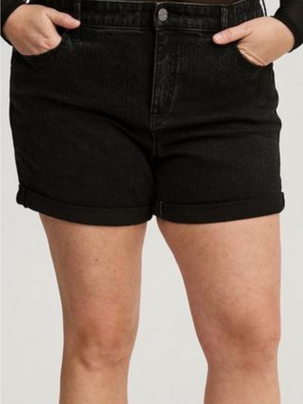 TORRID Classic Black Denim Women’s Shorts | 12